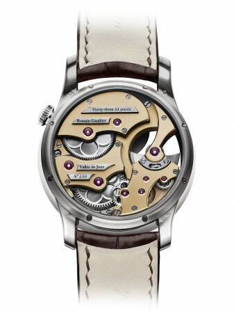 愛好家のための究極の時計「ローマン・ゴティエ」から初の18Kホワイトゴールドモデル