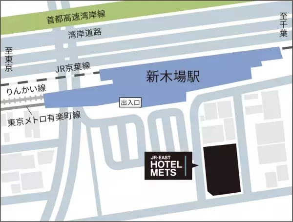 「人と木が織りなす、おもてなし。「JR東日本ホテルメッツ 東京ベイ新木場」開業」の画像