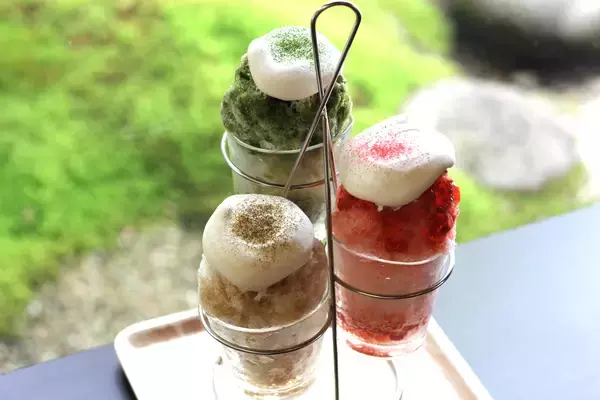 お茶処・静岡でお茶の「かき氷」を堪能！