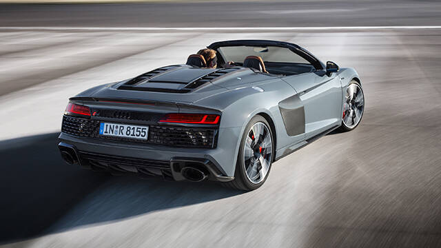 アウディ史上最強の620psを発揮する「R8クーペ／スパイダー」が登場！