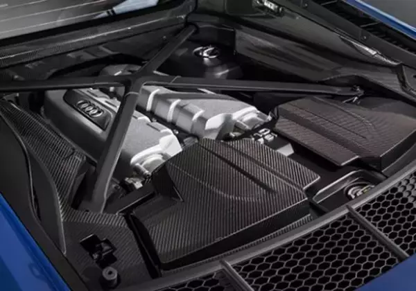 「アウディ史上最強の620psを発揮する「R8クーペ／スパイダー」が登場！」の画像