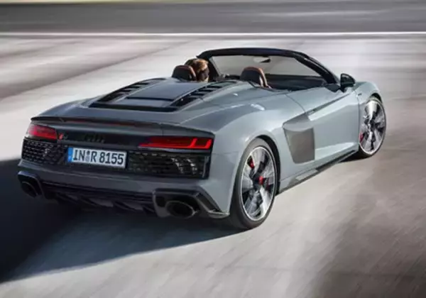 「アウディ史上最強の620psを発揮する「R8クーペ／スパイダー」が登場！」の画像