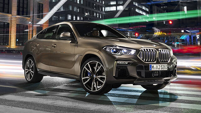 3世代目となる新型BMW X6が、“光るキドニーグリル”を初採用