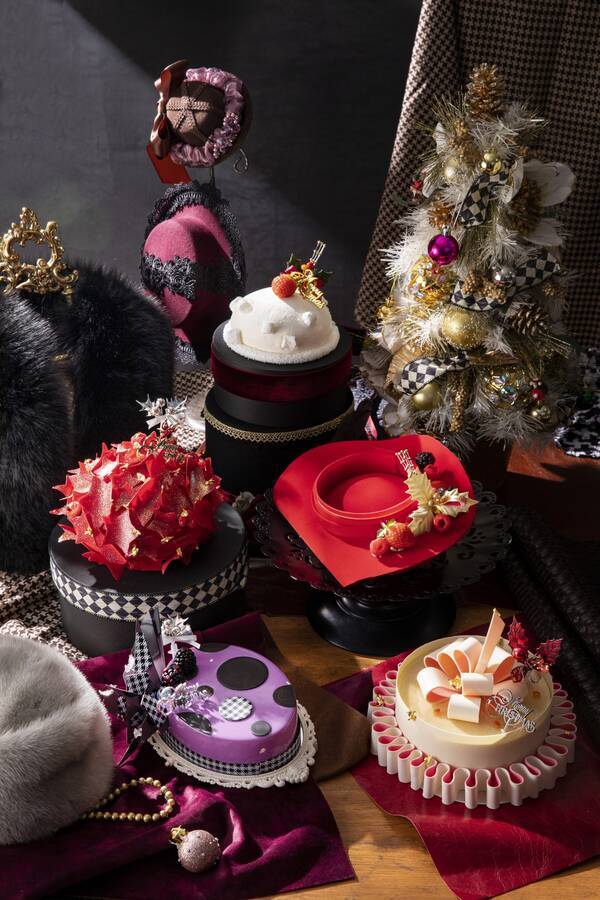 ヒルトン東京 のクリスマスケーキコレクションは帽子がテーマ 年10月日 エキサイトニュース
