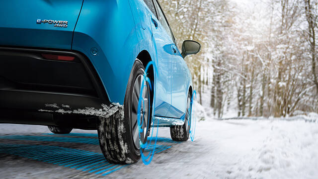 新型ノート の4wd仕様なら 雪国でも新鮮かつ安定感のあるモータードライブを愉しめる 21年1月2日 エキサイトニュース