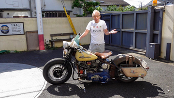 所ジョージさんの「カスタムマシン」がウェブオークションに出品！