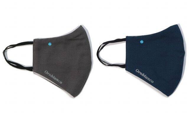 スーツにも合う！オロビアンコの「ハイドロ銀チタン加工オリジナルマスク」
