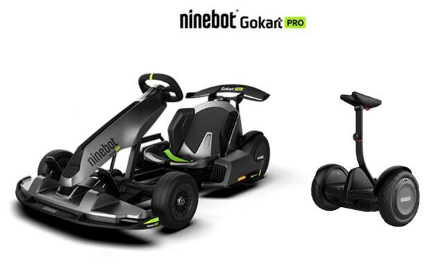セグウェイとゴーカートの2wayデザイン、日本初上陸「Ninebot Gokart PRO」