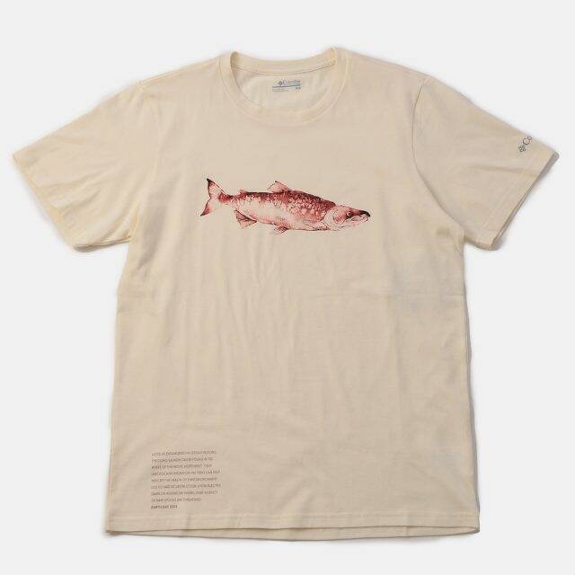 絶滅危惧種を描いた「コロンビア」のオーガニックコットン100%Tシャツ