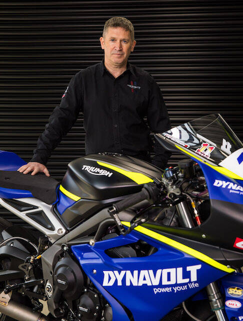 BSB「英国スーパーバイク選手権」に参戦するトライアンフ新型バイク発表