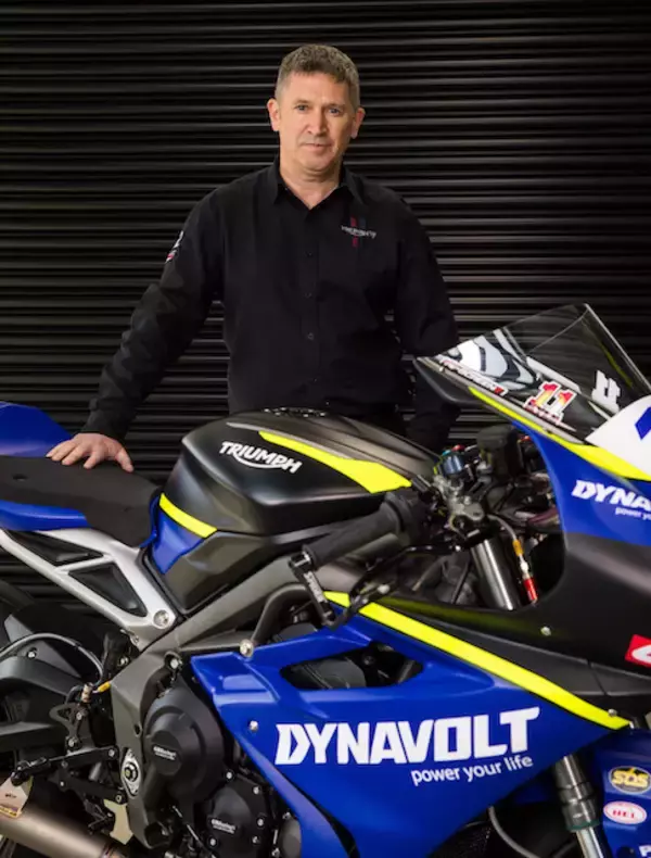 「BSB「英国スーパーバイク選手権」に参戦するトライアンフ新型バイク発表」の画像