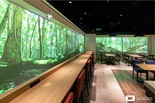 羽田空港で北海道の大自然に触れる！デジタル森林浴「uralaa park haneda」オープン