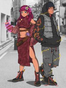 日本のアニメにインスピレーションを受けた「TARIK BOOTS」