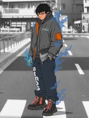 日本のアニメにインスピレーションを受けた「TARIK BOOTS」