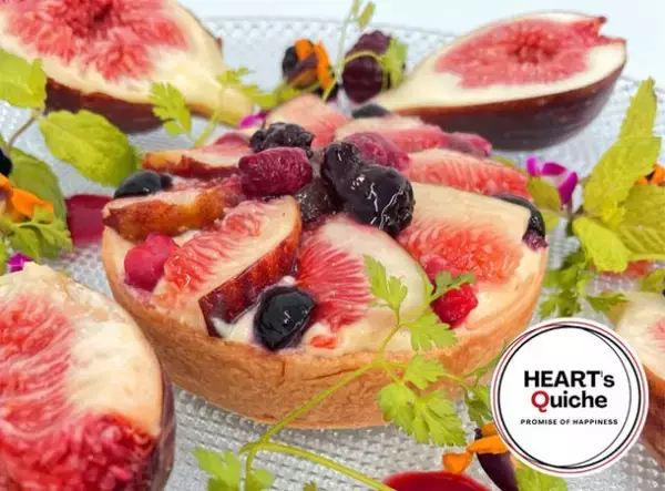 「キッシュ専門店「HEART’s  Quiche」から「川西産完熟イチジクの贅沢キッシュ」販売開始」の画像