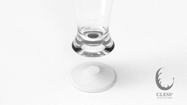 テーブルを水滴から守るグラス「CLESS」職人が拘り抜いた純国産で誕生！