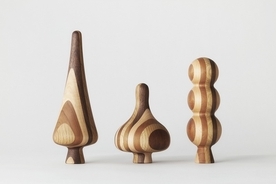 カリモク家具 が端材を活用したデザイン雑貨・木製小物「Ki Ki Ki」発売
