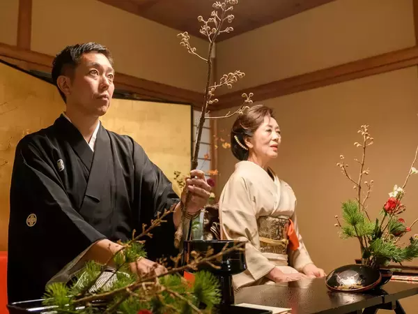 「東京プリンスホテル」で生け花の灯を継ぐイベント「雅の一会」開催