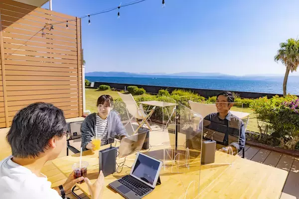 「鹿児島・指宿に、絶景×リゾート×ワークの休暇村「リゾワテラス指宿」誕生」の画像