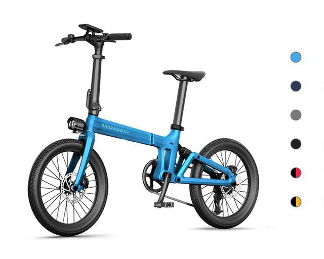 圧倒的な軽さ！カーボンフレームによる折りたたみ電動アシスト自転車「Carbon Age」