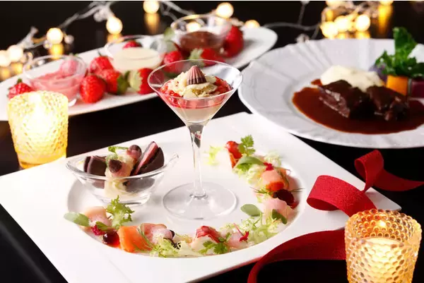 2夜限定！新宿で「バレンタインナイトスイーツブッフェ with meiji」開催