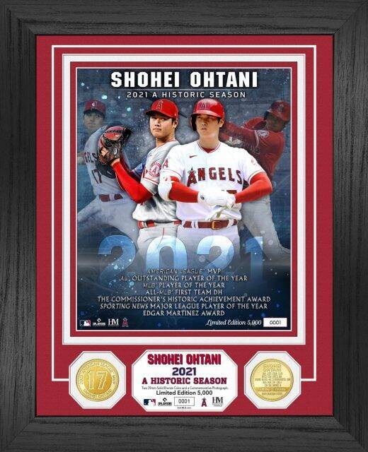 大谷翔平選手受賞7アワード記載記念グッズ 郵便局ネットショップ限定販売 21年12月30日 エキサイトニュース