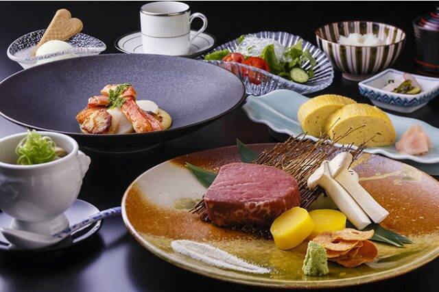 「琵琶湖ホテル」で近江牛など滋賀県産食材を使った冬のランチ限定メニューを