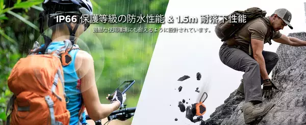 「カラビナとマグネットリングが付属。「DOOGEE」が贈る、手のひらサイズのスピーカー「SnapBeat」」の画像