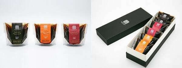 丸山珈琲が香り高い「シングルオリジンコーヒーゼリー」3種と「水出しコーヒーパック」を限定販売