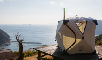 大分「高平キャンプ場 outdoor lab.」がプライベートテントサウナの予約受付をスタート
