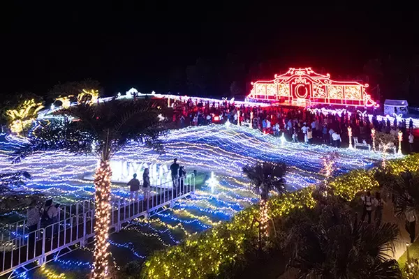 琉球ホテル＆リゾート 名城ビーチ｜『月夜のワンダーイルミネーション』がバージョンアップ！