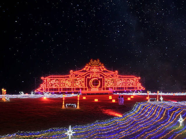 琉球ホテル＆リゾート 名城ビーチ｜『月夜のワンダーイルミネーション』がバージョンアップ！