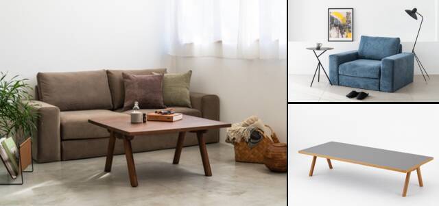 KUUM Sofa 1人掛けソファー クーム ソファ ブラウン おりあっ