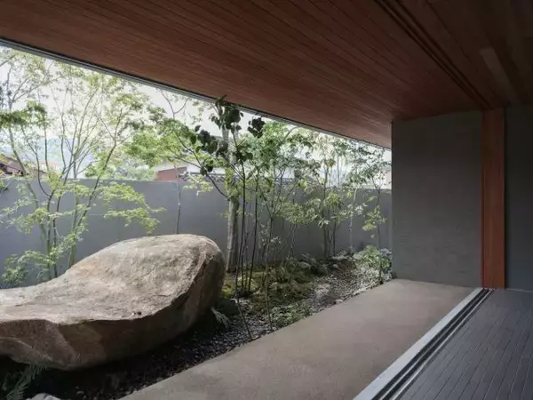 「山口県 黒川 ｜自然のなかに佇む日本の美意識。住宅ブランド「仄仄」のモデルハウスがオープン」の画像