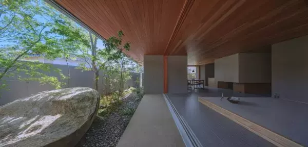 「山口県 黒川 ｜自然のなかに佇む日本の美意識。住宅ブランド「仄仄」のモデルハウスがオープン」の画像