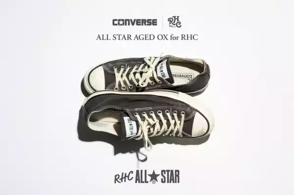 RHC ロンハーマン×コンバース、「ALL STAR AGED OX for RHC」発売 