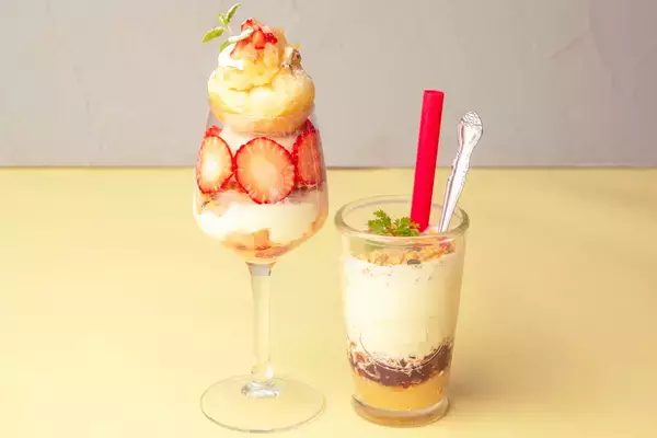 “チーズ×フルーツ”の春スイーツ！CheeseTableの桃と苺のパフェ＆飲めるチーズケーキ