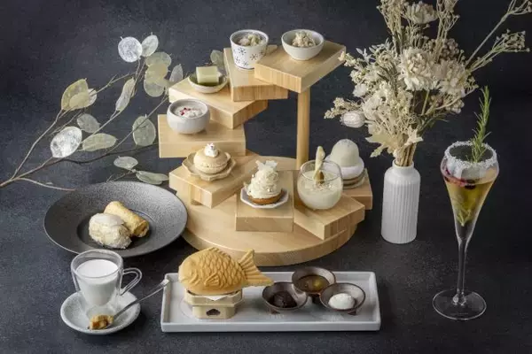 風雅な和のクリスマスを表現。「FANCL令和本膳」のクリスマスアフタヌーンティー「雪月花」