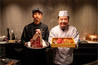 NY発「ウルフギャングTEPPAN」と予約困難店「有楽町かきだ」がタッグ。豪華コラボディナー開催