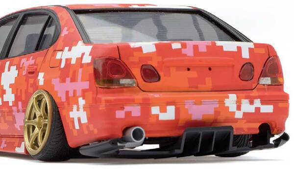 派手 だね 2代目 アリスト の デジカモ 仕様 24年前のクルマとは思えないぞ モデルカーズ チューニング 21年5月10日 エキサイトニュース