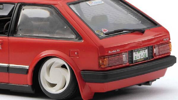 いたいた こんな ファミリア 80年代懐かしの エアロホイール はホワイトで決まり モデルカーズ チューニング 21年7月7日 エキサイトニュース