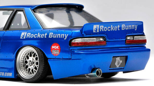 完全自作 ロケットバニー のエアロを再現した S13シルビア モデルカーズ チューニング 21年10月27日 エキサイトニュース