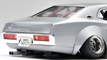 当時風 C33ローレル のドリ車を ダメージ 表現込みでリアル再現 モデルカーズ チューニング 21年10月16日 エキサイトニュース