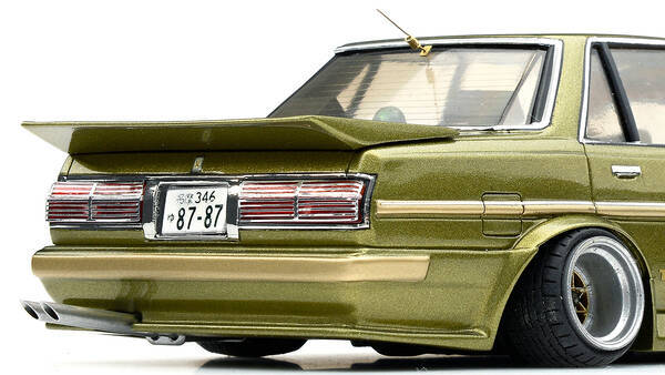 愛車にしてデモカー Gx71クレスタ を後期化 スリットマスクで再現 モデルカーズ チューニング 21年12月18日 エキサイトニュース