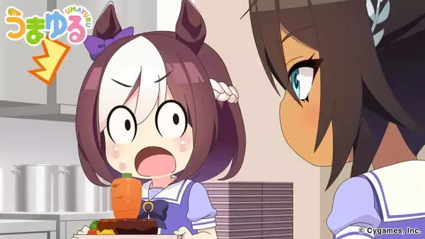 「『ウマ娘』タニノギムレット、シンボリクリスエスらも登場！新作アニメ「うまゆる」が配信開始」の画像