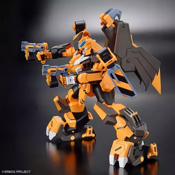 「『スパロボOG』シリーズより「ガンレオン」HGプラモが発売！ライアット・ジャレンチは機体以上のデカさ、「マグナモード」も迫力満点」の画像