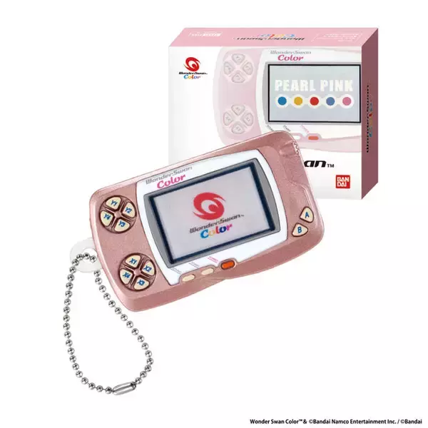 「「ワンダースワンカラー」発売25周年に先駆けて関連商品が展開！ミニチュアチャームやステッカー、アパレルが登場」の画像