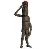 「こんなスタイリッシュなモアイ像、見たことある！？“触って遊べる芸術作品”として予約受付中」の画像12