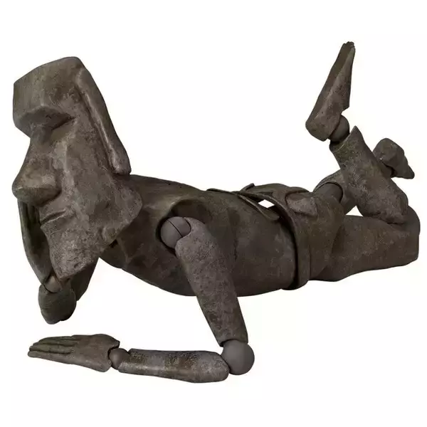 「こんなスタイリッシュなモアイ像、見たことある！？“触って遊べる芸術作品”として予約受付中」の画像