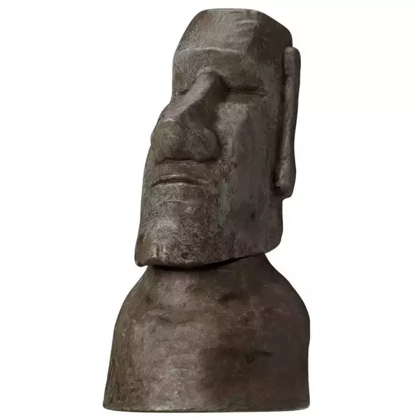 「こんなスタイリッシュなモアイ像、見たことある！？“触って遊べる芸術作品”として予約受付中」の画像